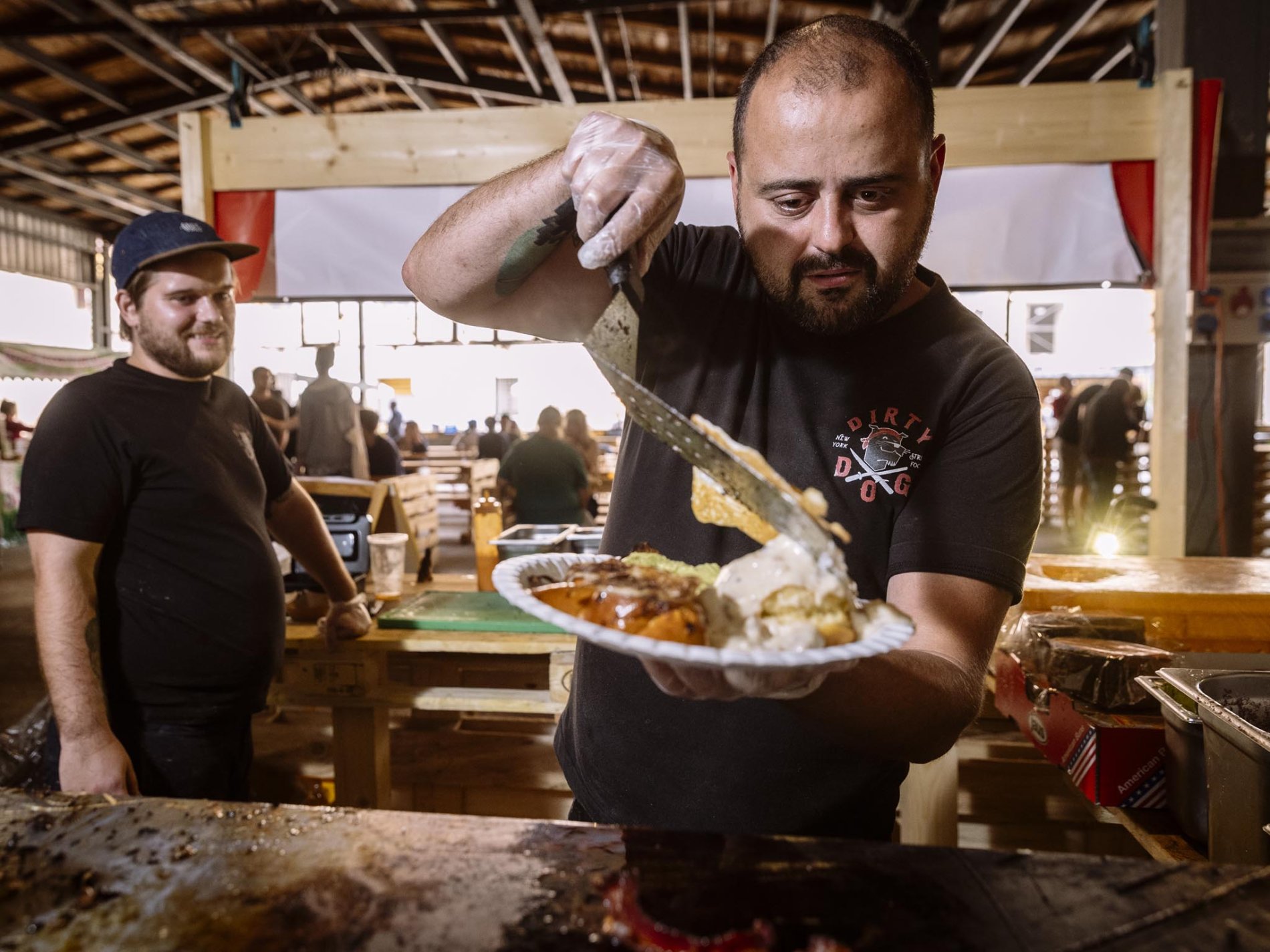 Real reciProfity user, Isaac, Dirty Dog Street Food